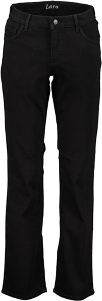 Paddock ́s - Damen 5 Pocket Jeans, Lara (60541 3503 000), Farbe:black/ black(6001), Größe:W42, Länge:L30