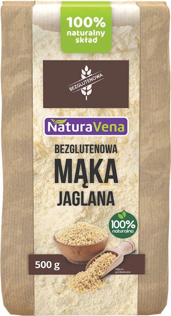 FARINE DE HIRS SANS GLUTENES 500 g - NATURAVENA Image du produit 