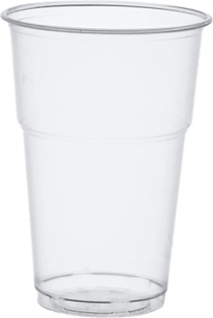 PAPSTAR 16175 Gobelet en plastique pure PLA 0,4 l pour boisson fraîche