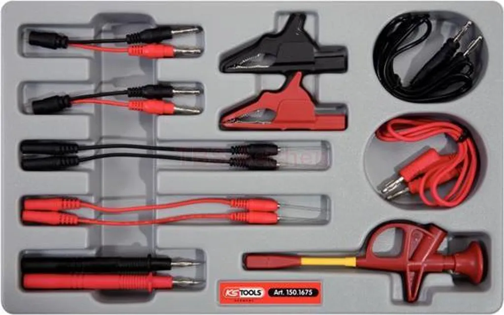 Câbles de mesure 12/24V isolés pour diagnostic électrique auto - 4