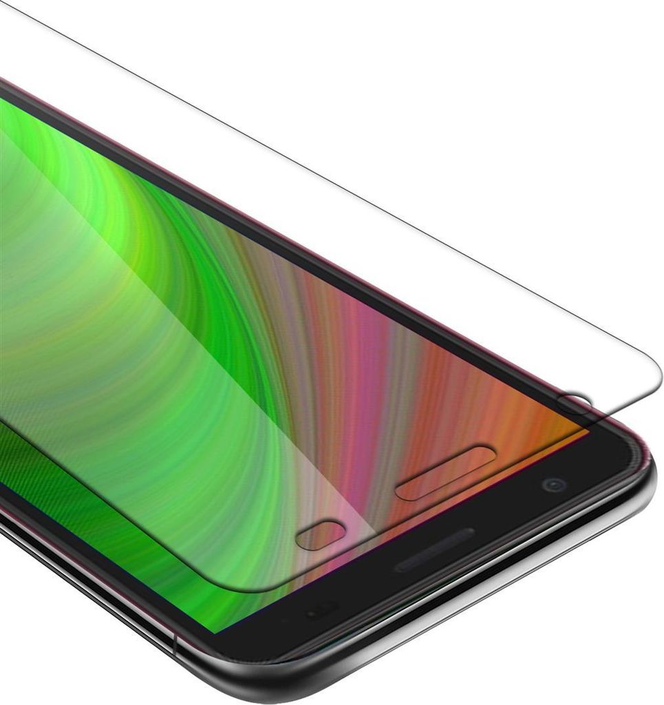 Cadorabo Panzer Folie für ZTE Blade A3 2020 Schutzfolie in natur Gehärtetes Tempered Display-Schutzglas