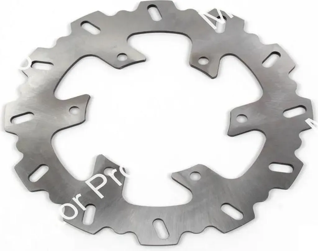 Disque de frein Yamaha anticorrosion en acier inox argenté haute qualité