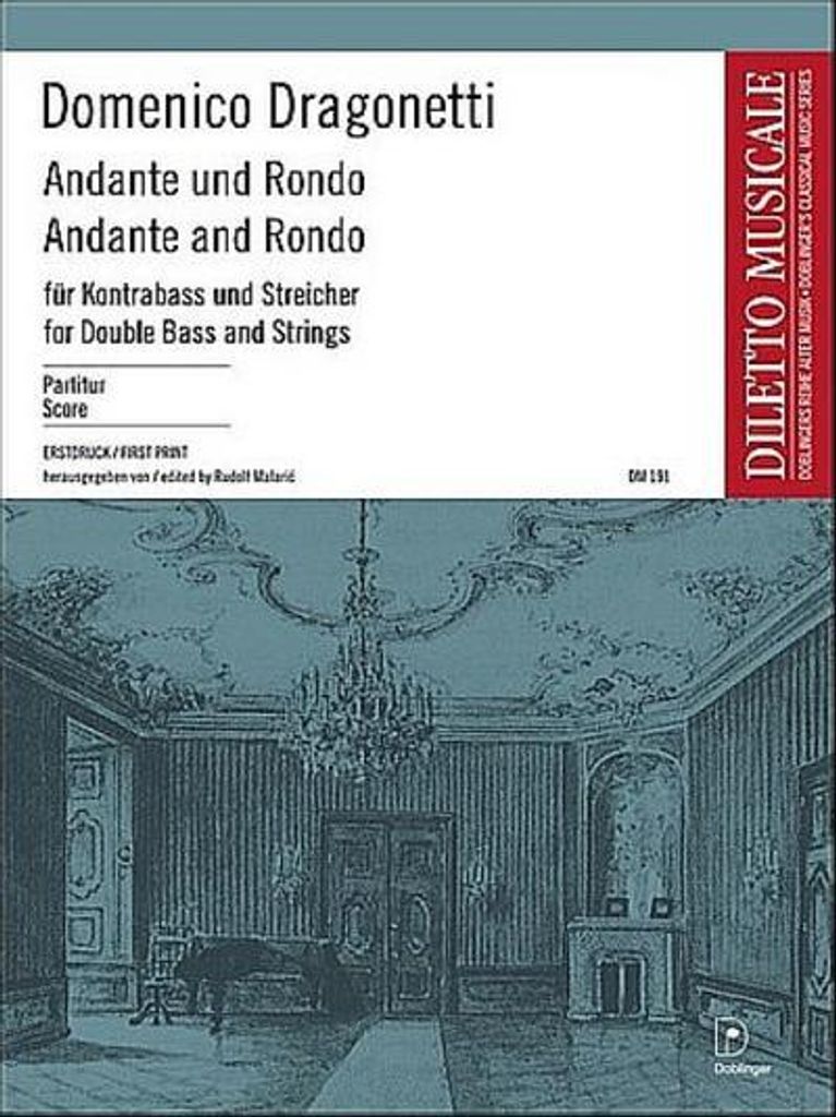 Andante und Rondo fürKontrabaß und Streicher