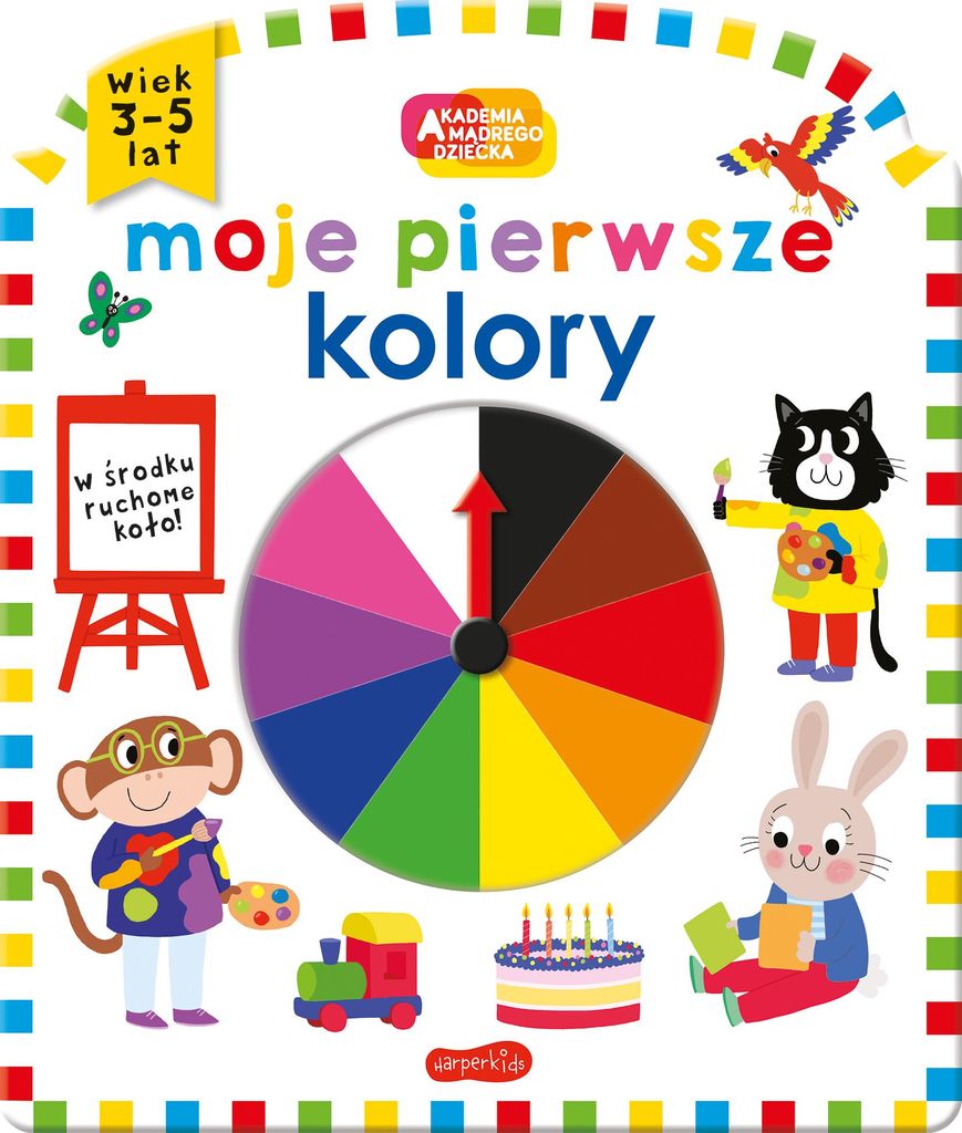Moje pierwsze kolory. Akademia mądrego dziecka - Roger Priddy, Becky Down