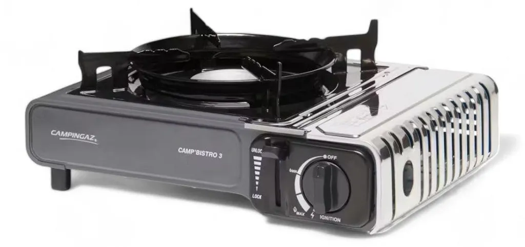 Réchaud de table portable 2200W avec allumage piezo et mallette XL