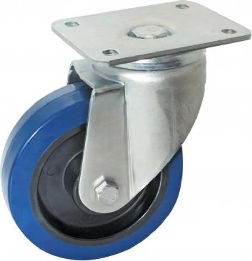 Roulette de manutention pivotante AVL Ø160 pour sols lisses et fragiles