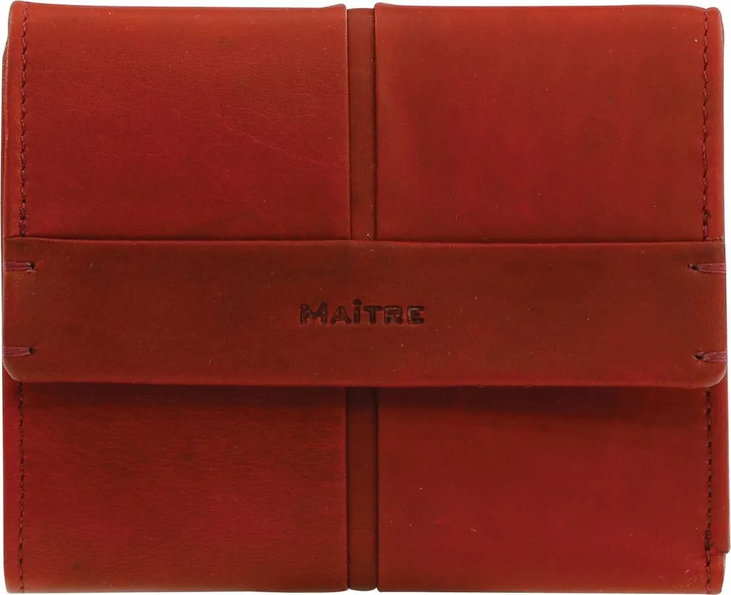 Maître Birkenfeld Dalene Purse SH8F Rosso | Portafoglio Pelle Elegante