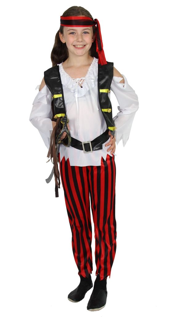 Set De Accesorios Pirata – Diadema, Collar Y Cinturón Para Halloween Y Festivales