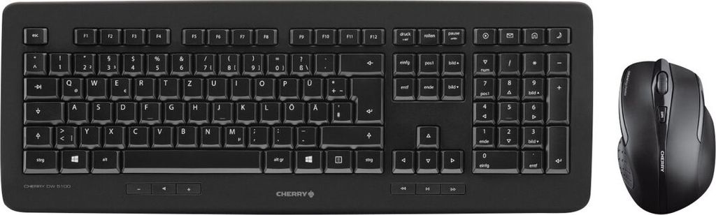 Cherry DW 5100 - Tastatur-und-Maus-Set - kabellos