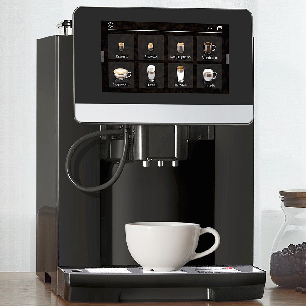 Acopino Vittoria RED Kaffeevollautomat - One Touch Mit Milchsystem Und Touch Display