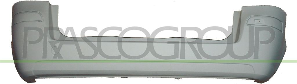 PRASCO Heckstoßstange Stoßfänger Hinten für OPEL ZAFIRA B (A05)