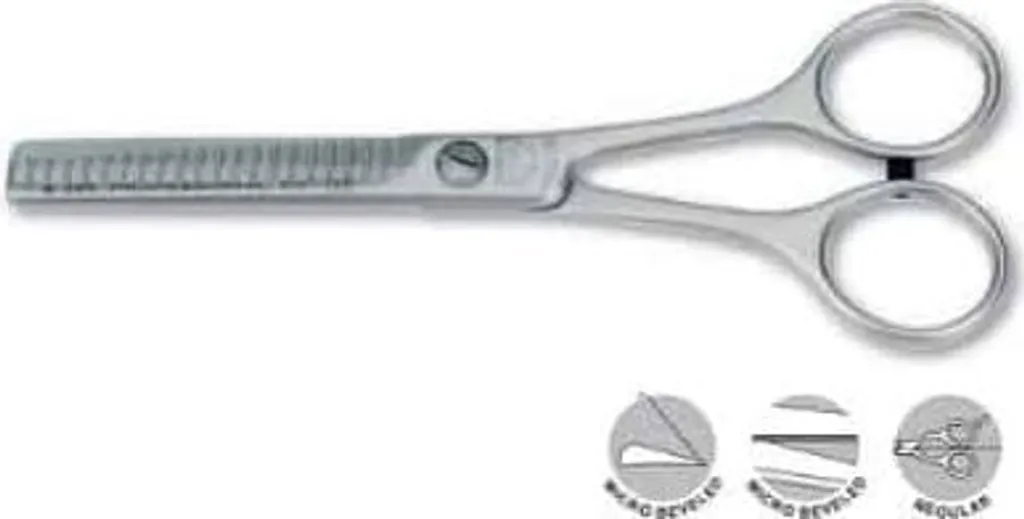 Forbici Kiepe Professional 5,5" Spade Doppio Taglio - Acciaio Inox - 2