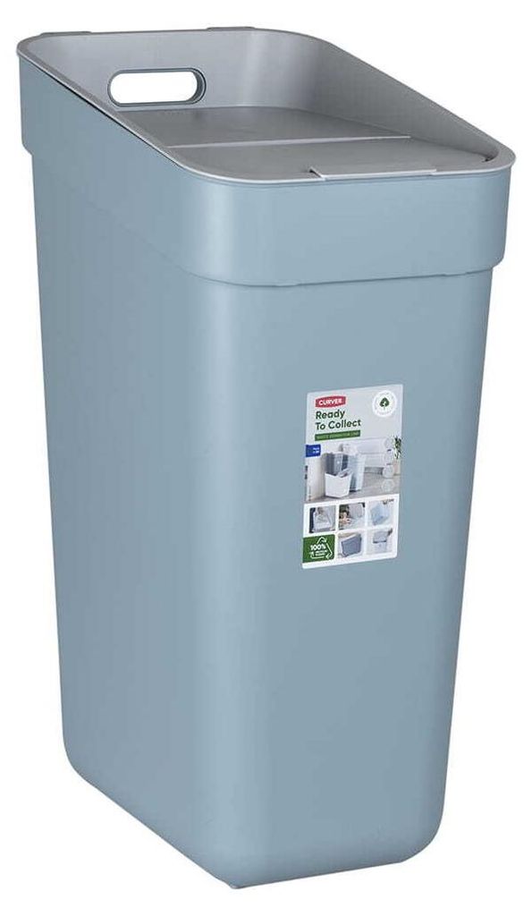Recyklační koš Ready to Collect 30L 251935 šedá/modrá Keter Obrázek produktu 