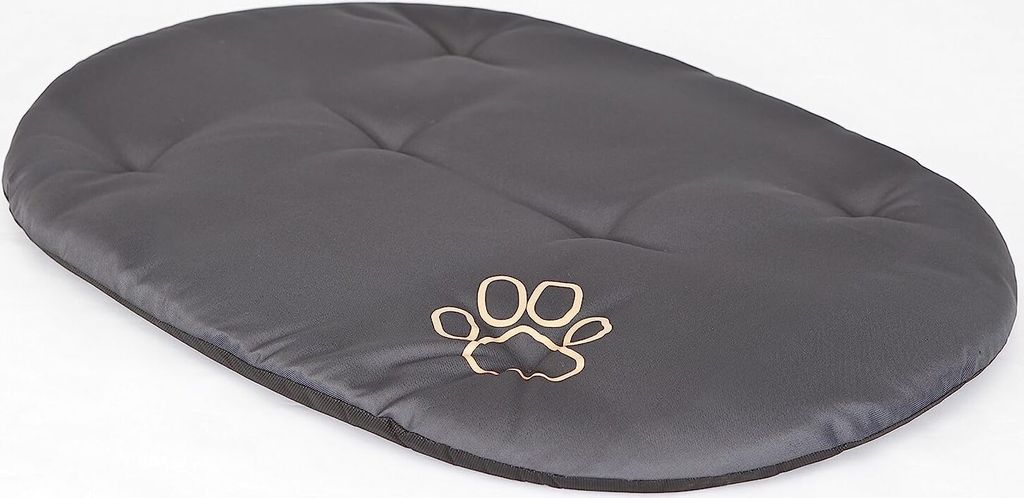 Hundekissen Hundekorb Kissen Hundepolster Hundehütte Polsterbetten große Hunde R6 - 75 x 58 cm Graphit
