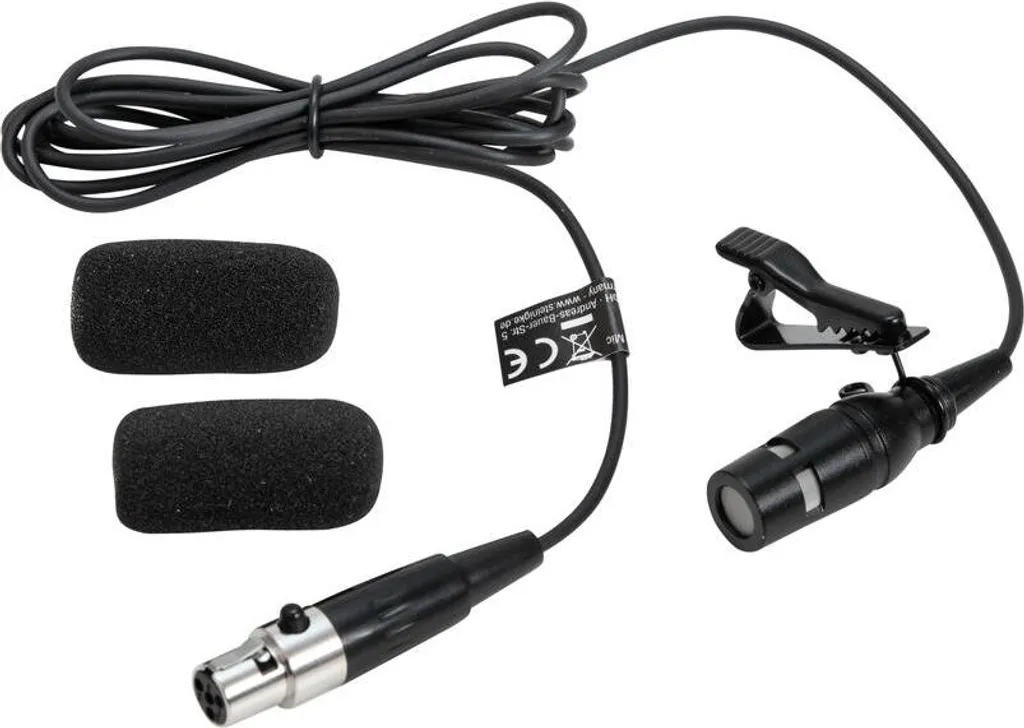 Microphone pour émetteur PSSO PXS idéal pour conférence et interview