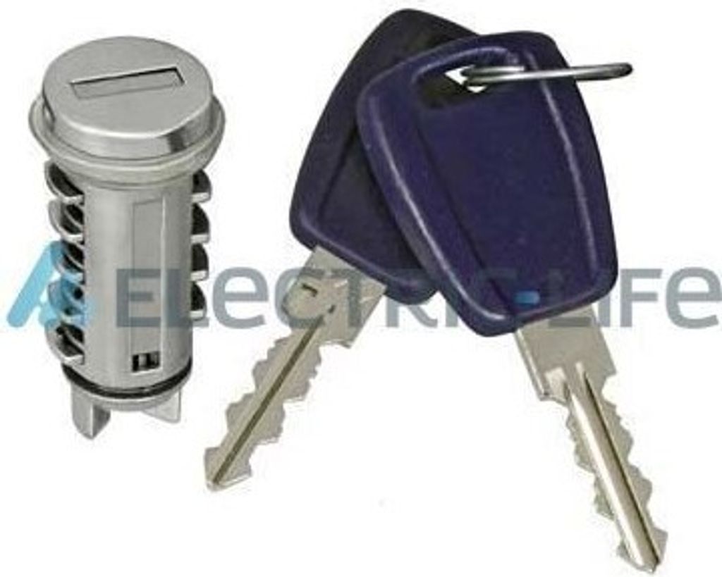 ELECTRIC LIFE Schließzylinder schlüssel schloss ZR801020 für FIAT PANDA (169) PUNTO (188) Doblo Kombi (119, 223)