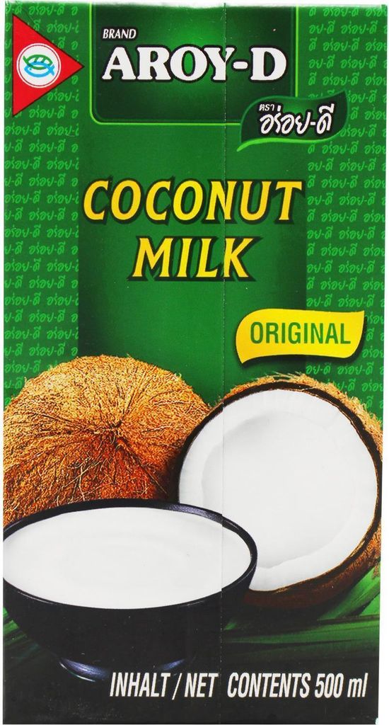 Aroy D latte di cocco naturale per cottura e cottura 500ml Immagine del prodotto 