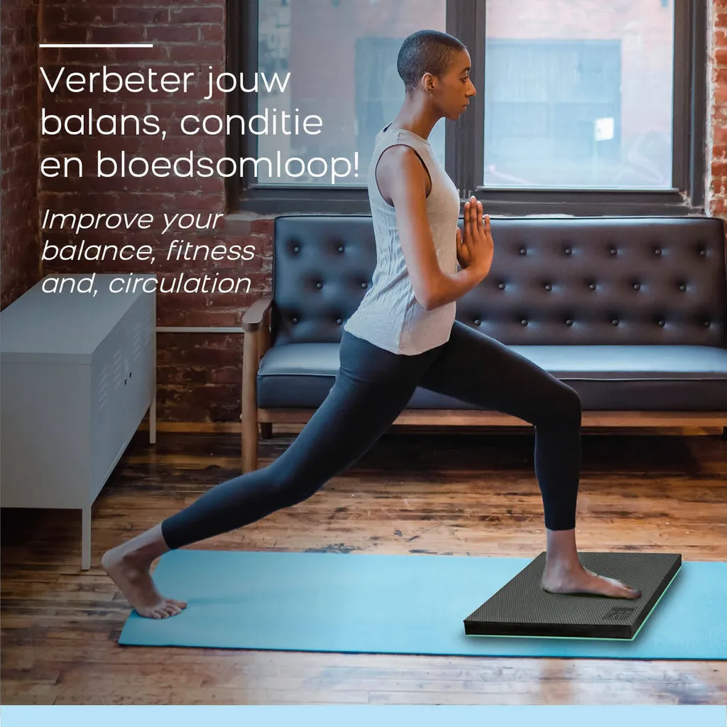 Coussin d'assise active pour mal de dos et exercices d'équilibre gym