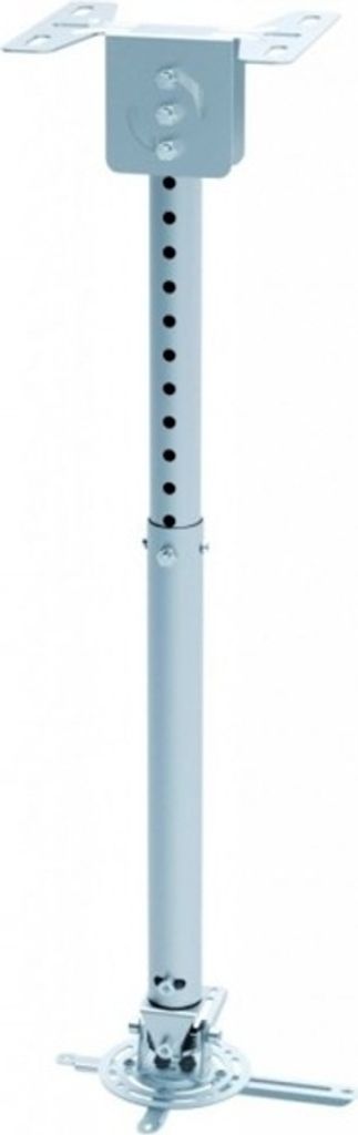 Sopar Vexus 23066 Teleskop-Deckenbeamerhalterung 20kg 360° Silber