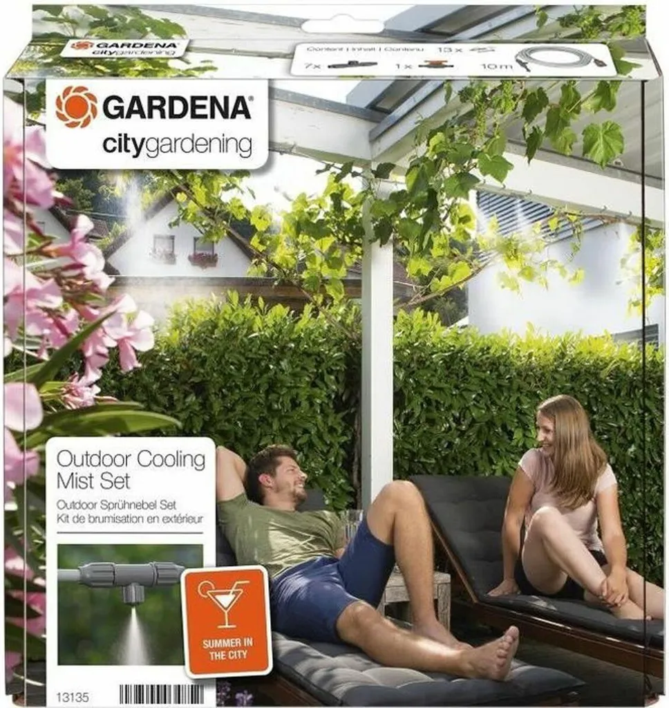 Arroseur réglable Gardena 13135-20 OS 90 avec débit d'eau ajustable