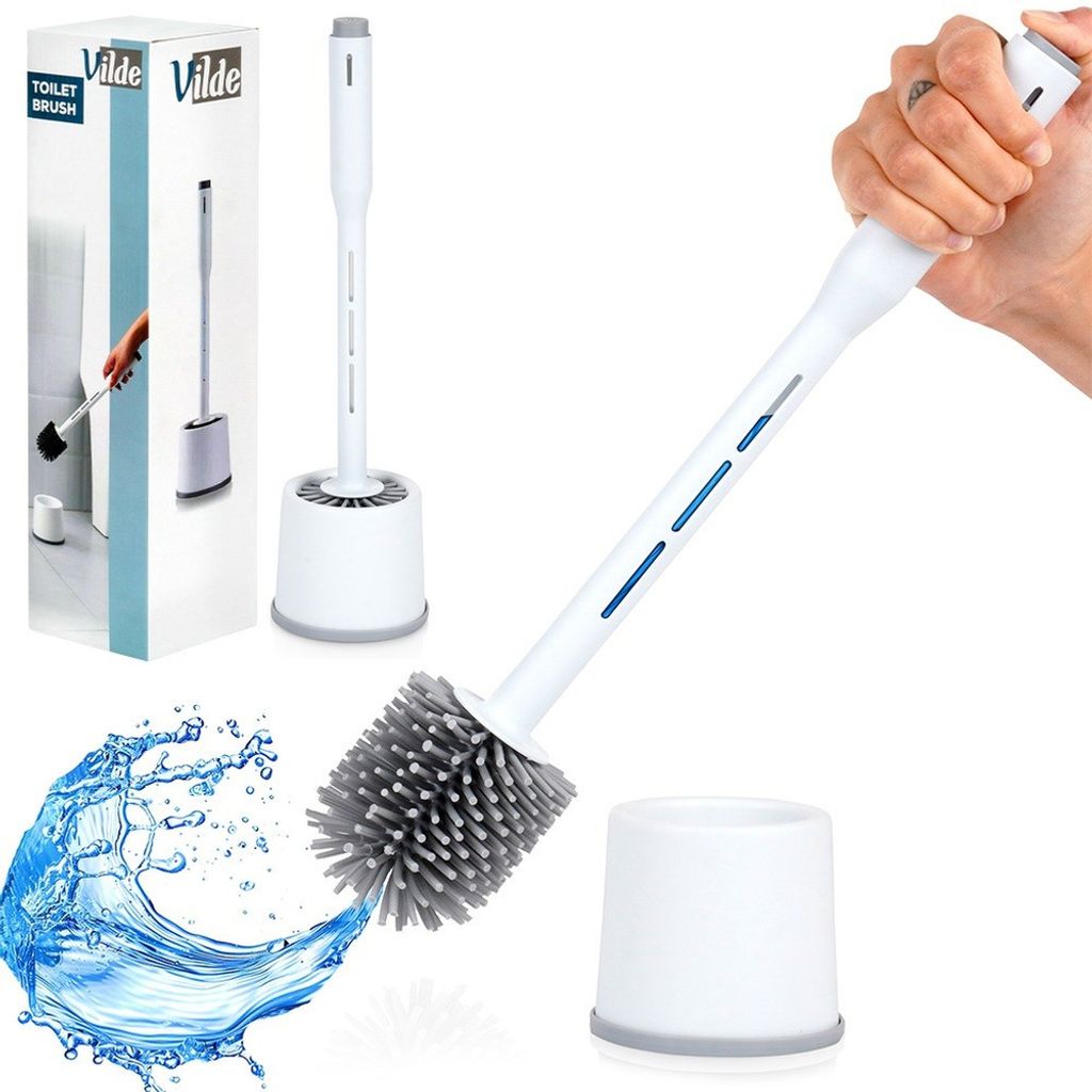 Vilde WC štětka WC štětka s držákem Silikonová štětka s Obrázek produktu 