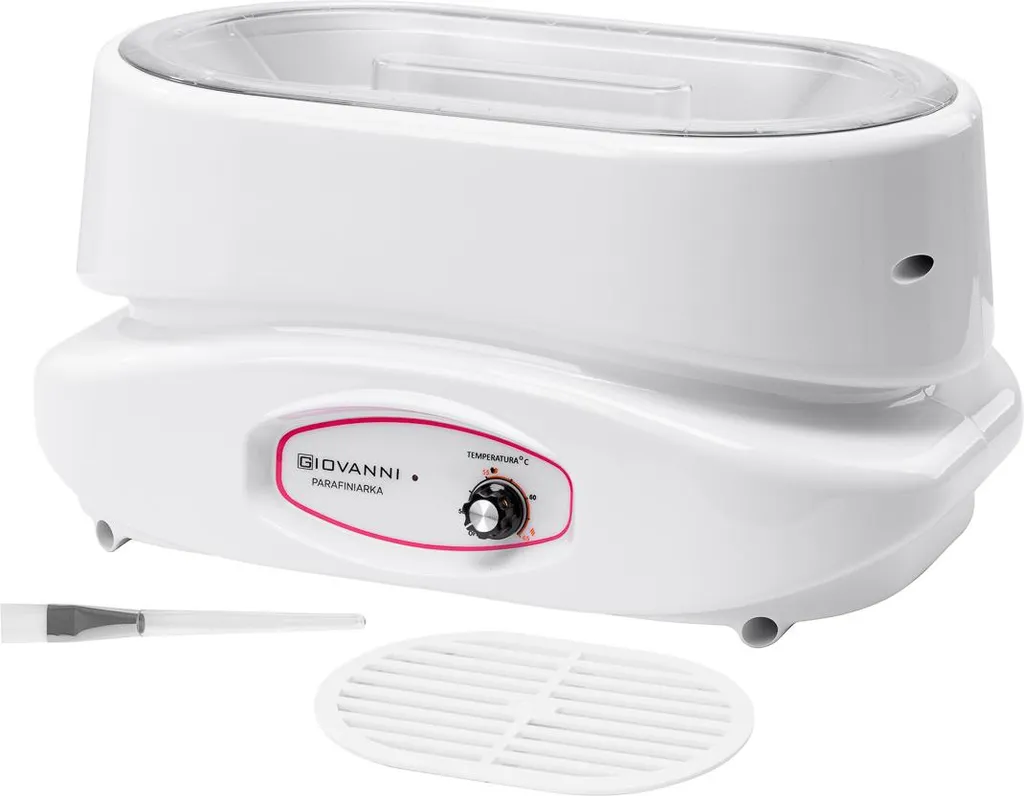 Bain de paraffine Giovanni 220W pour hydratation intense mains et pieds