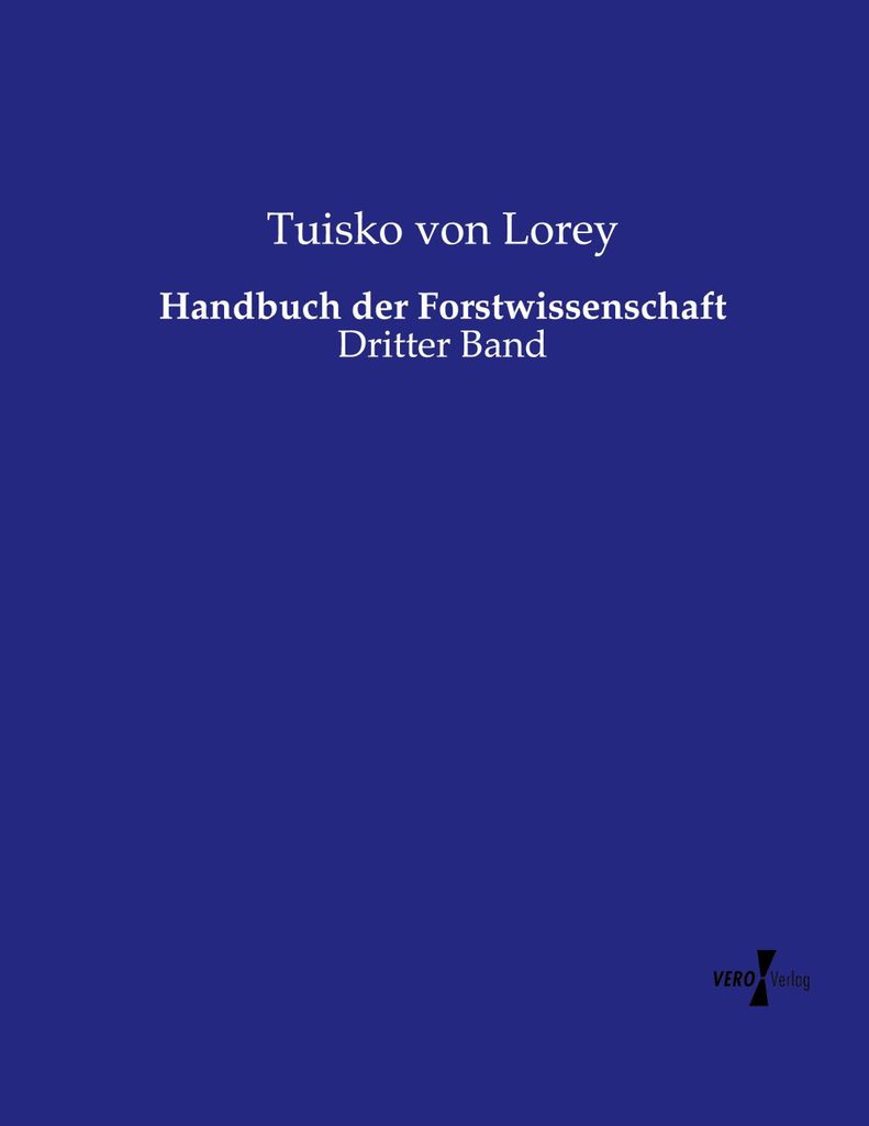 Handbuch der Forstwissenschaft