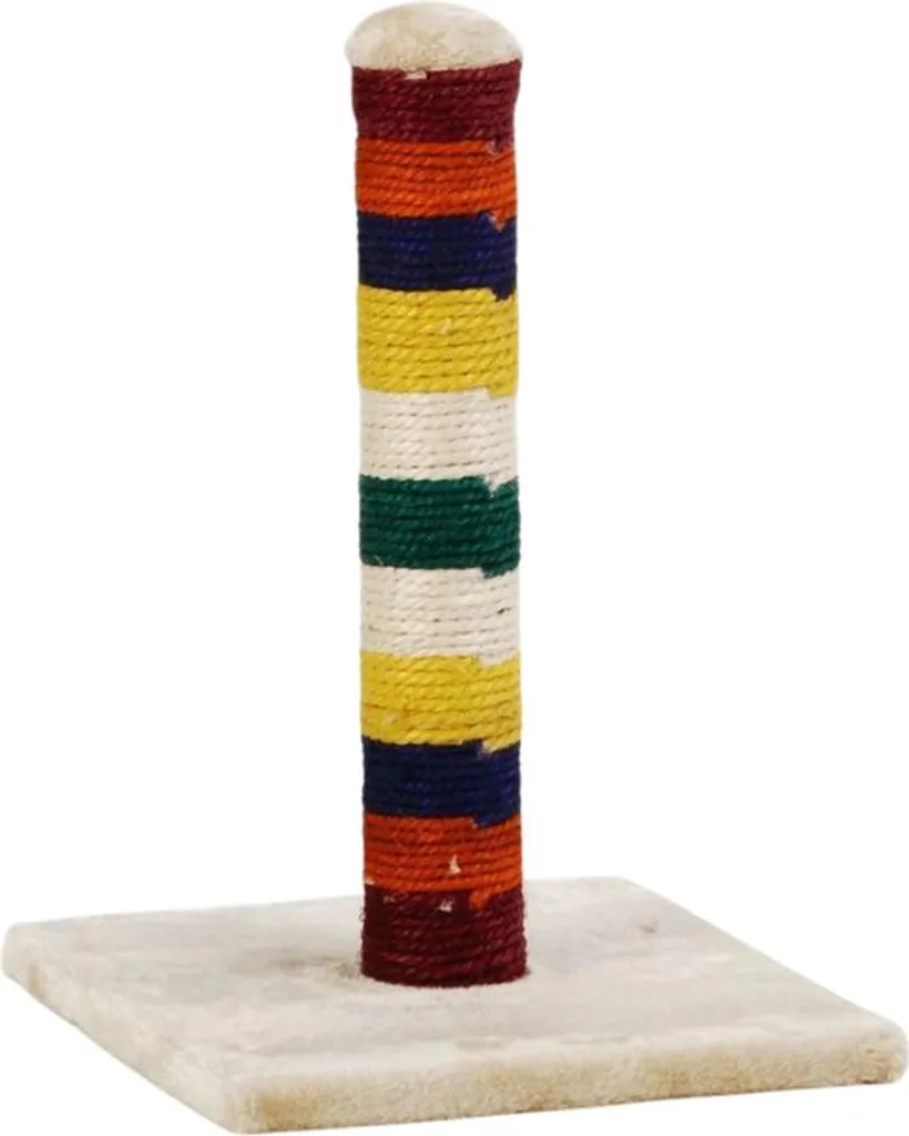 Beeztees Anja Albero per Gatti Arcobaleno - Gioco e Graffio 30x30x44 cm