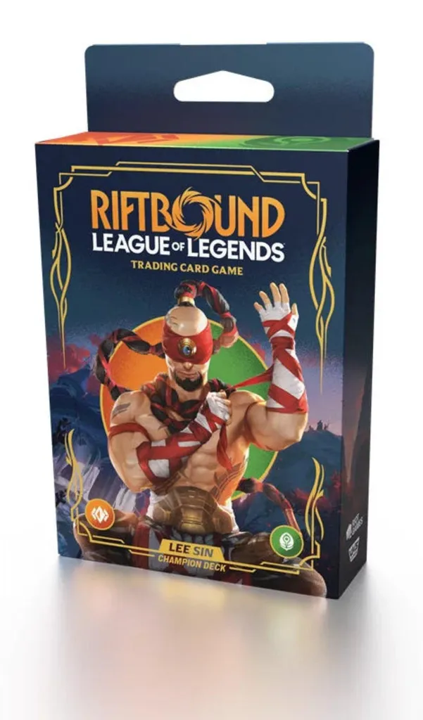 Riftbound Deck Lee Sin avec Cartes Holographiques et Guide de Stratégie
