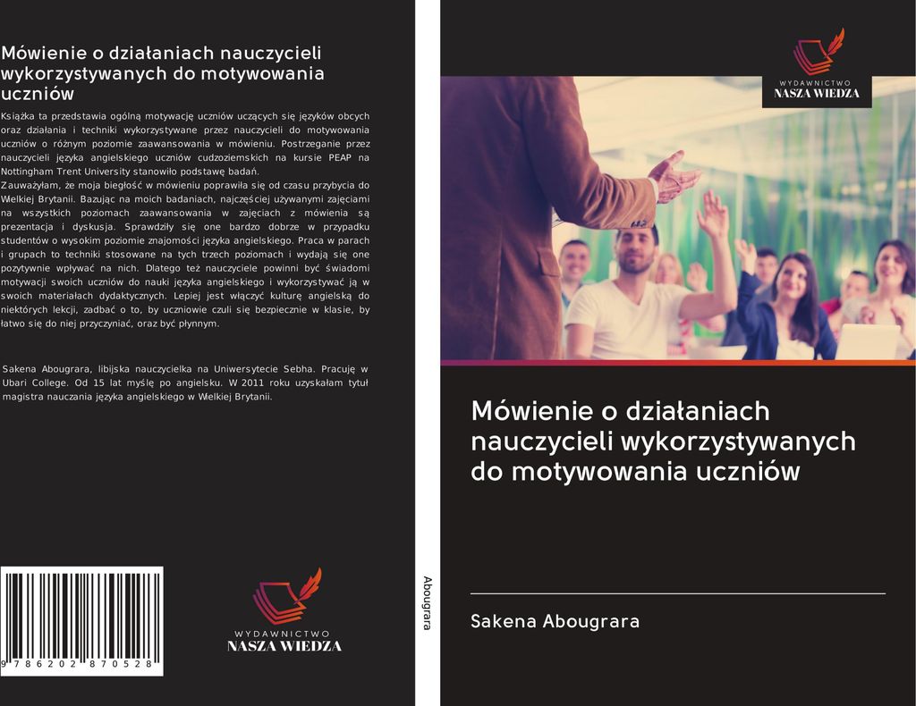 Mówienie o dzia¿aniach nauczycieli wykorzystywanych do motywowania uczniów