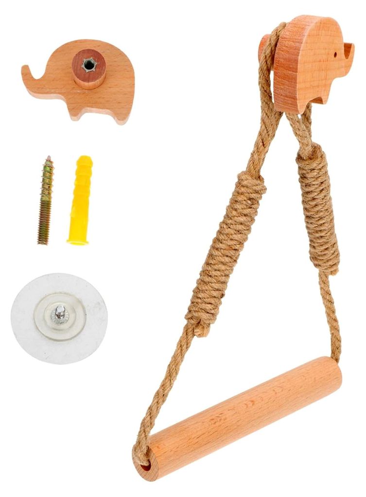 Handgefertigter Rope Paper Shelf aus Hanfseil – Rustikaler Tissue Holder für Bad und Küche mit Wandhalterung