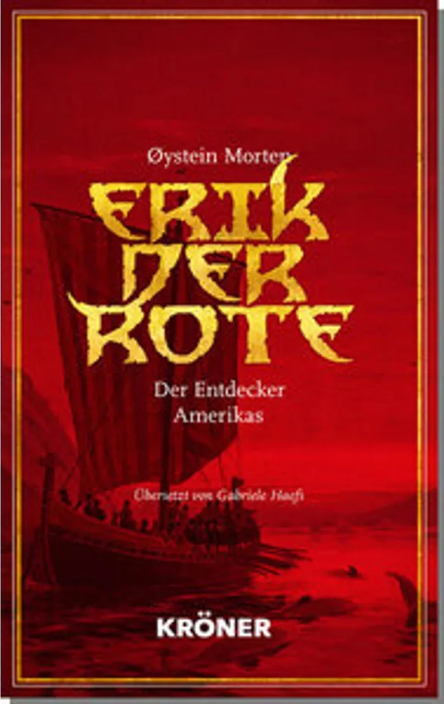 Figurine Erik der Rote en résine - Statuette Viking historique détaillée