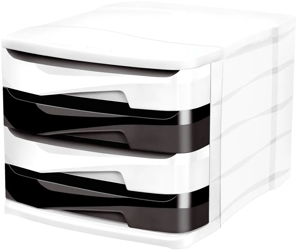Rangement bureau A4 Cep Ellypse - Organiser vos documents avec 4 tiroirs