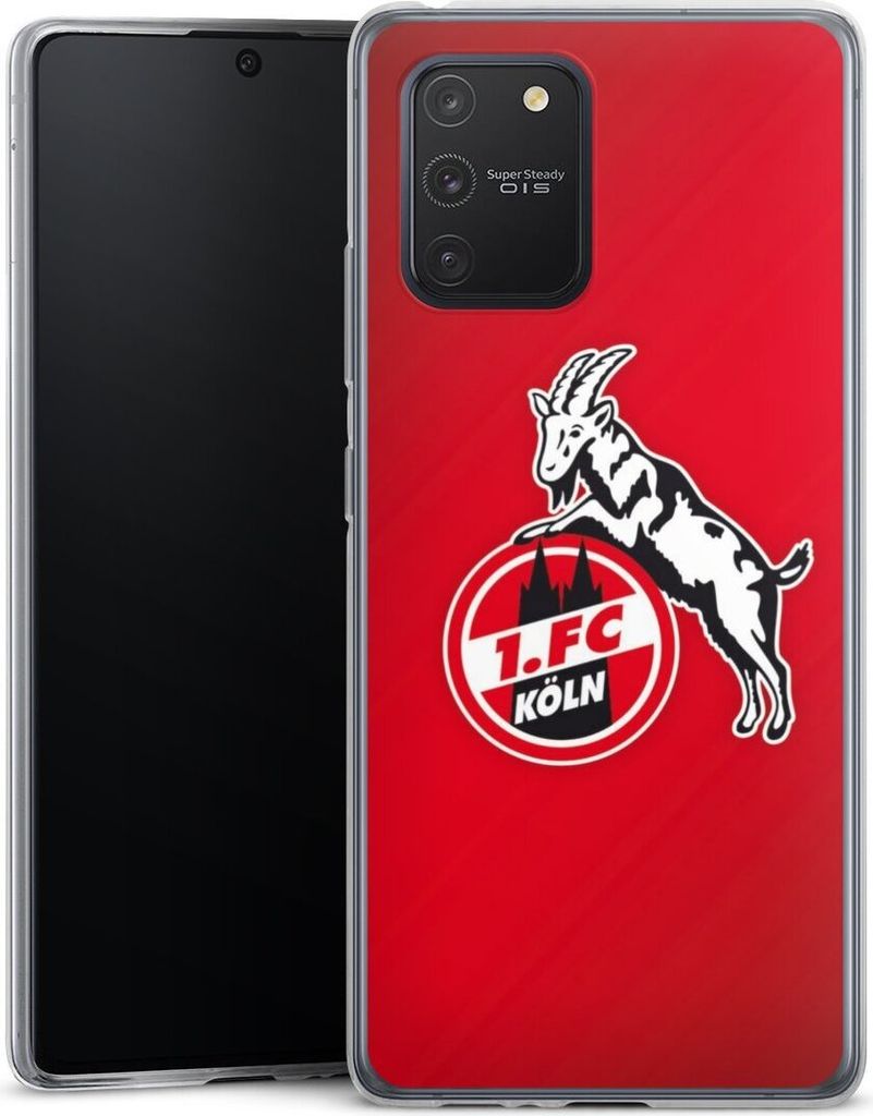 DeinDesign Slim Hülle für Samsung Galaxy S10 Lite Silikon Case Ultra Dünn Handyhülle 1. FC Köln EffZeh Offizielles Lizenzprodukt