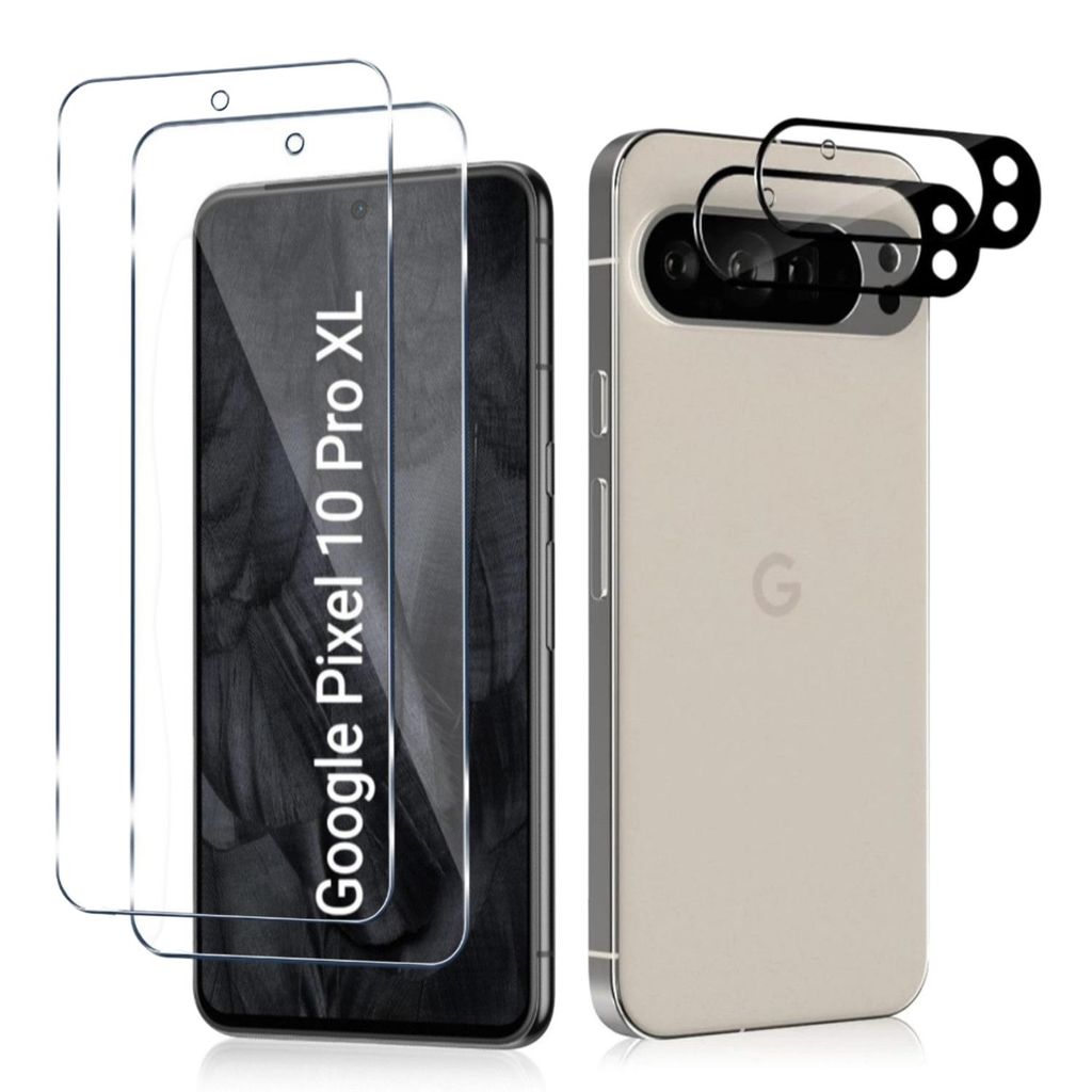 CLM-Tech 4er Set Schutzfolie kompatibel mit Google Pixel 10 Produktbild 