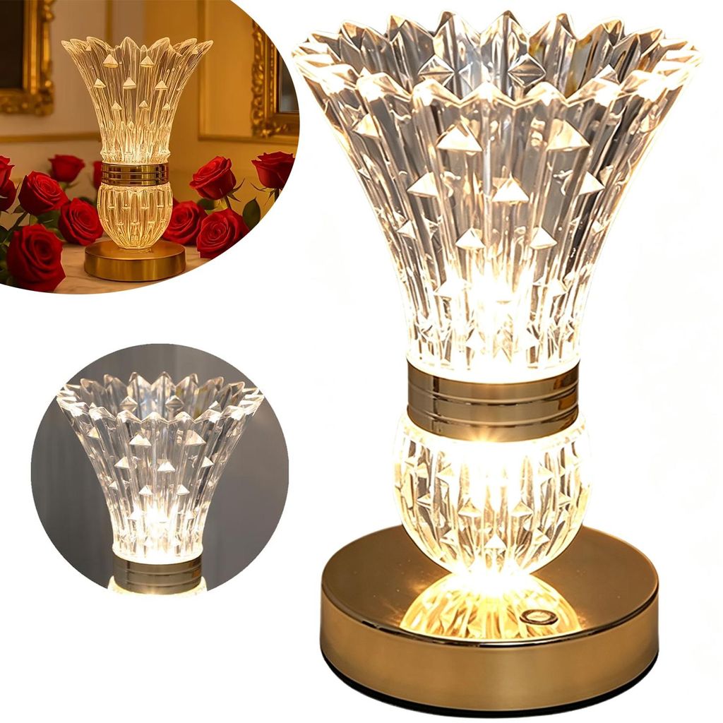 LED‑Akku Tischlampe, Tischleuchte, USB‑Aufladbar, 3 Produktbild 