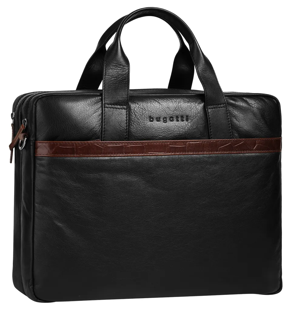 Porte-documents en cuir Bugatti Corso DeLuxe Large avec protection PC - 20