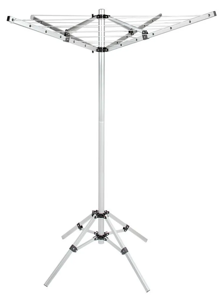 Séchoir à linge d'extérieur pour jardin étendoir stable pliable