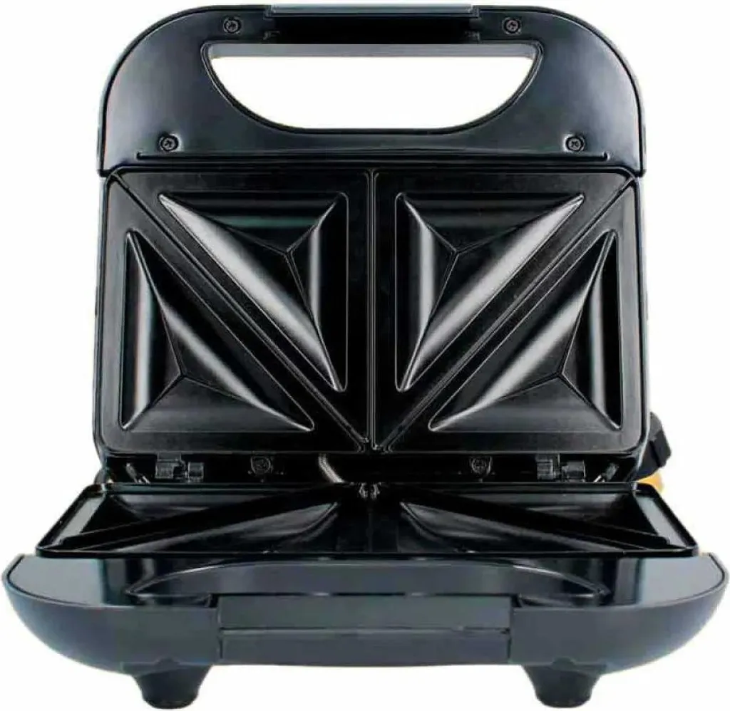 Machine à sandwich TM Electron Steel 750 W Double en Acier Inoxydable