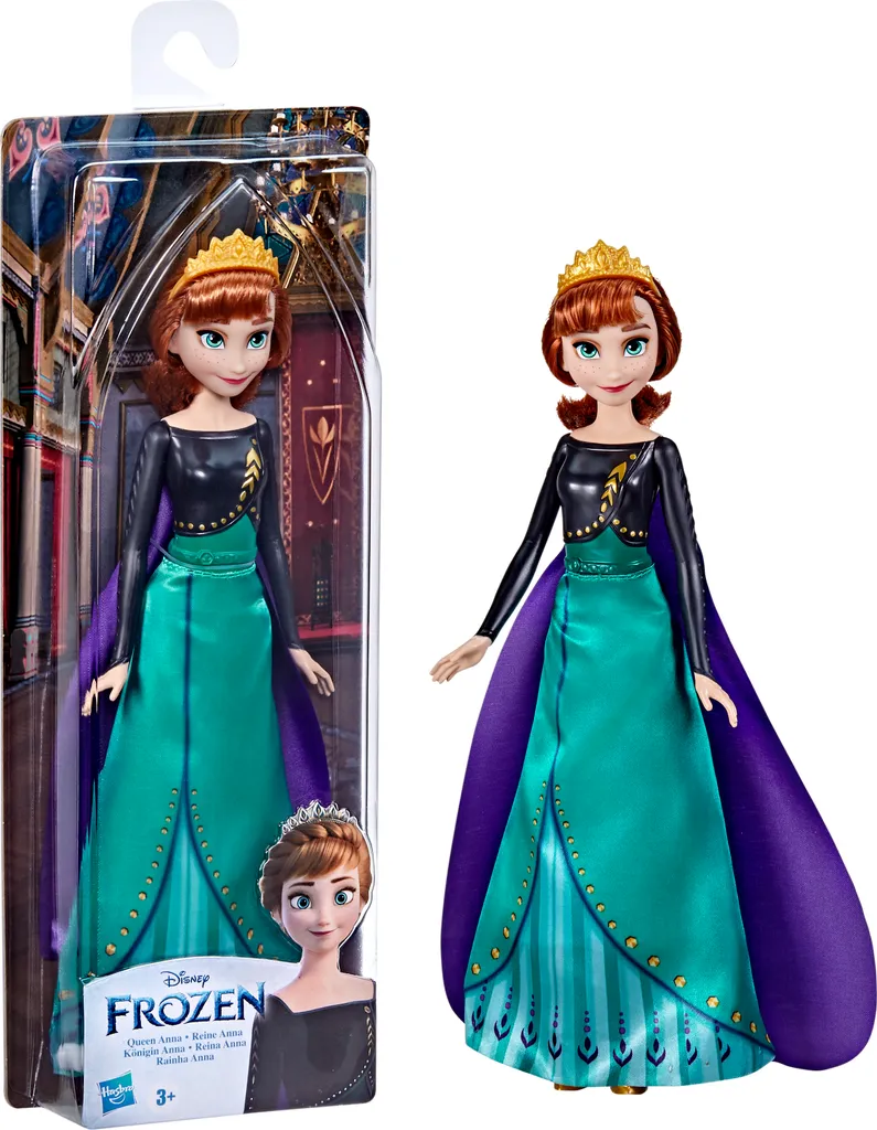 Poupée Mannequin Anna Reine des Neiges 2 : Jouet Disney Shimmer Fashion