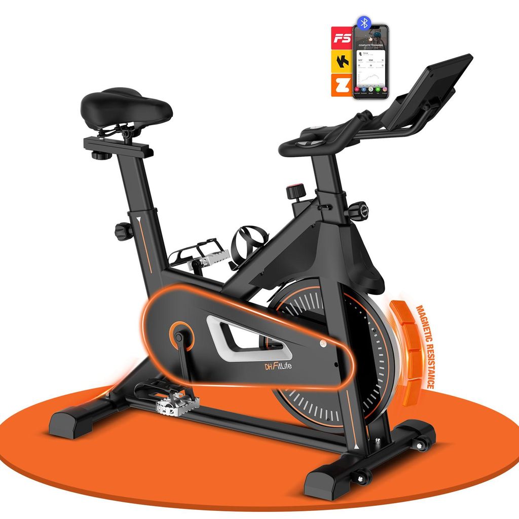 DH FitLife Vélo d’appartement ergomètre magnétique, Image du produit 