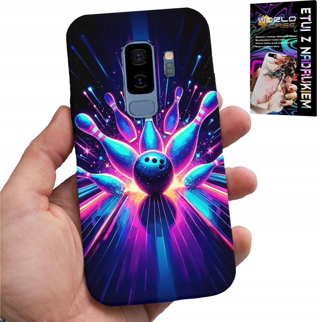 Hülle Für Samsung Galaxy S9 Plus - Bowling Strike Cover, Rückseite