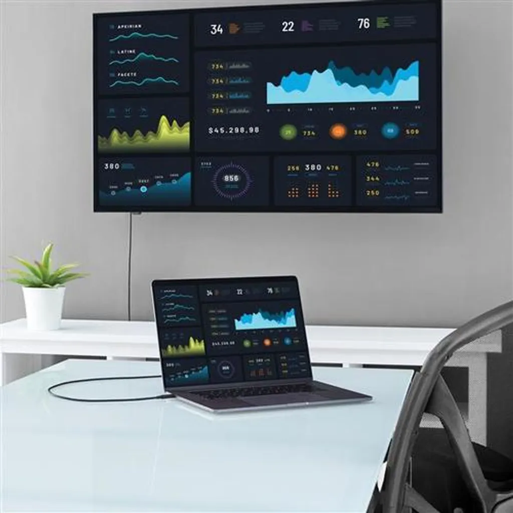 Câble USB C vers HDMI 4K 60Hz StarTech.com 2m Noir - Modèle CDP2HD2MBNL