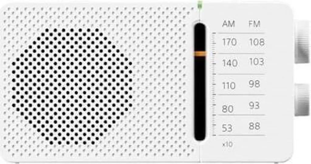Radio de Poche Sangean SR36WHITE pour Randonnée et Voyage AM FM Blanc