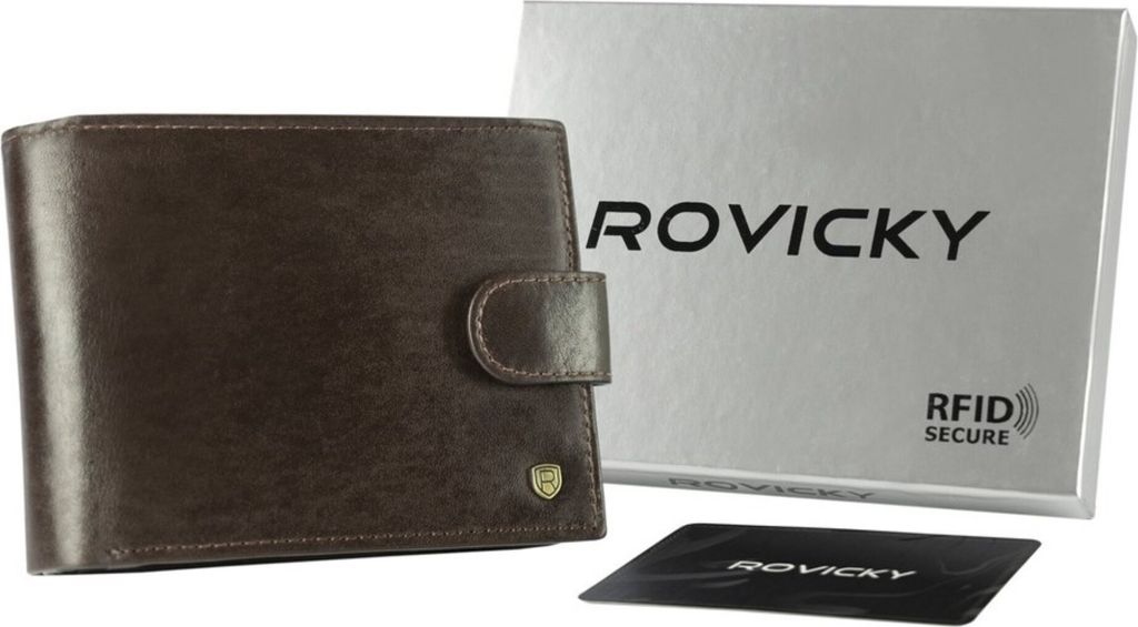 Rovicky Pánská peněženka Ixoneus hnědá One size Obrázek produktu 
