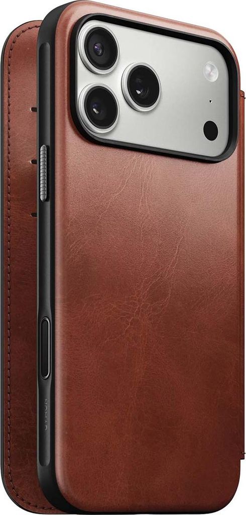 Nomad Modern Leather Folio iPhone 17 Pro Max Olde Dublin H. Produktbild 