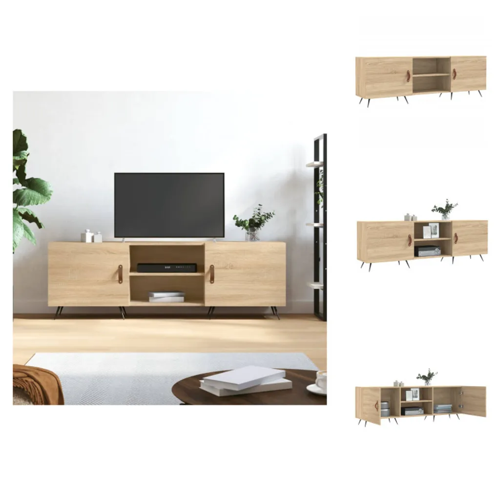 Offerta Mobile TV 150cm Rovere Sonoma | Mobile Soggiorno vidaXL 150x30x50