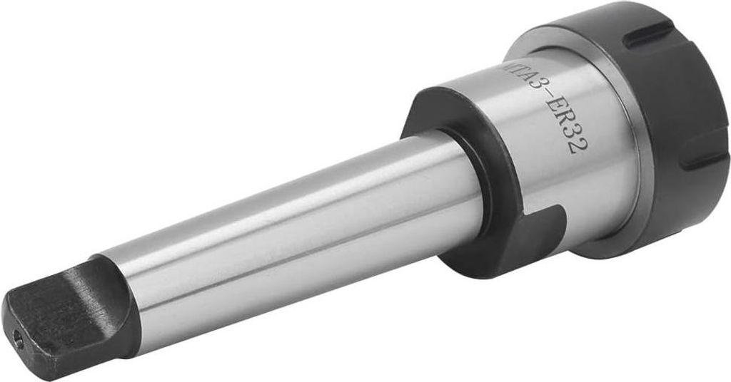 Akozon MTA3 Morsekonus CNC Spannzangenhalter - Kohlenstoffstahl Maschinen Fräsdrehbank Teile M12 (Akozonk60nr3wqpg-14)