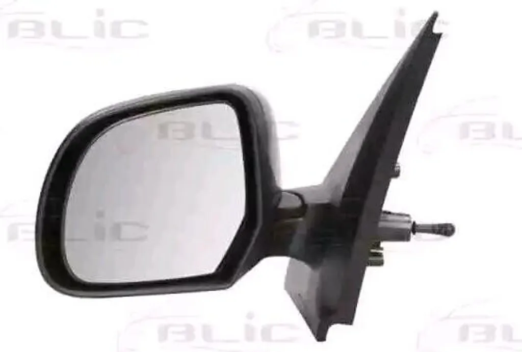 Rétroviseur complet gauche pour Dacia Lodgy et Dokker - Miroir et Coque