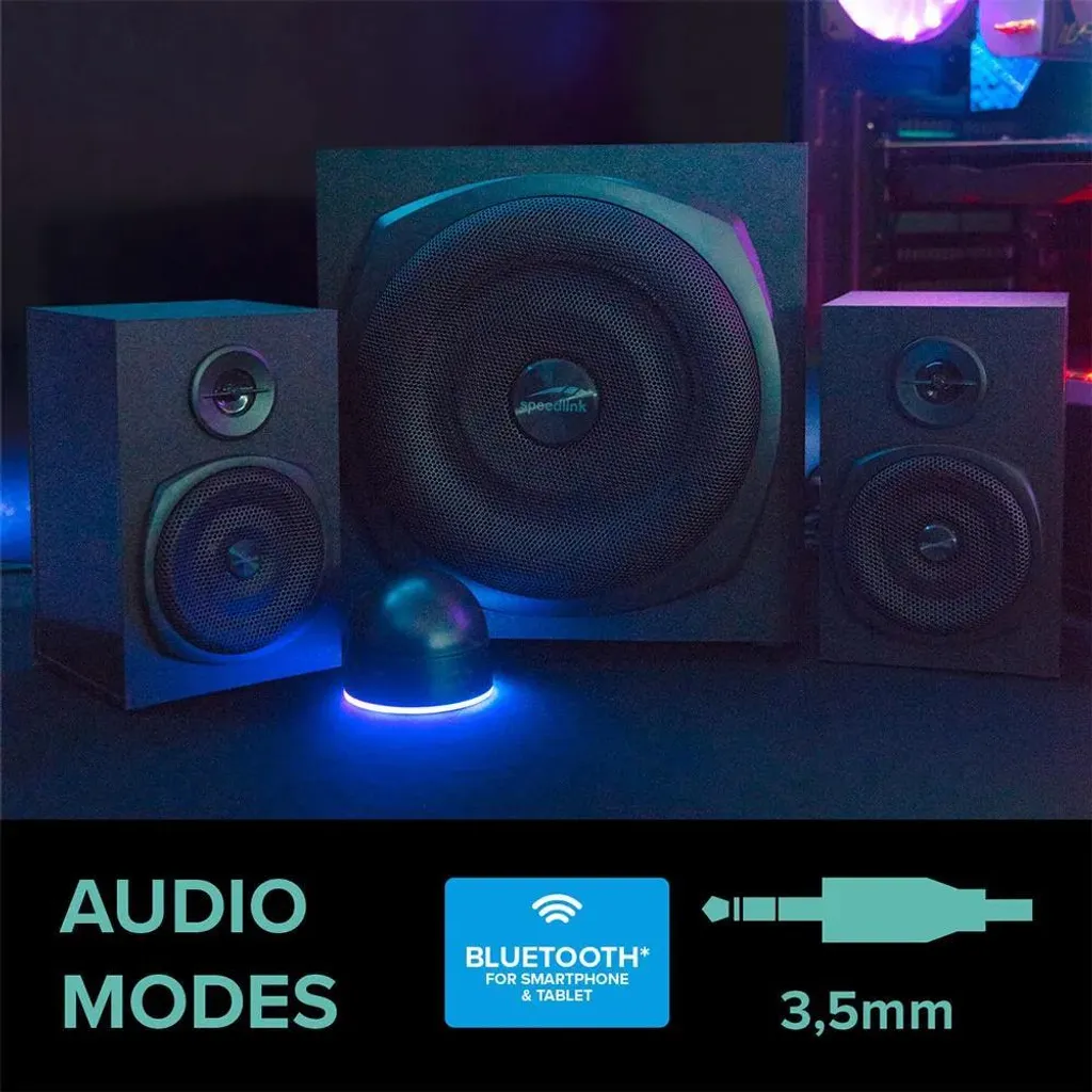 Recensione Speedlink GRAVITY LT 2.1 - Subwoofer System 80W Peak - 8